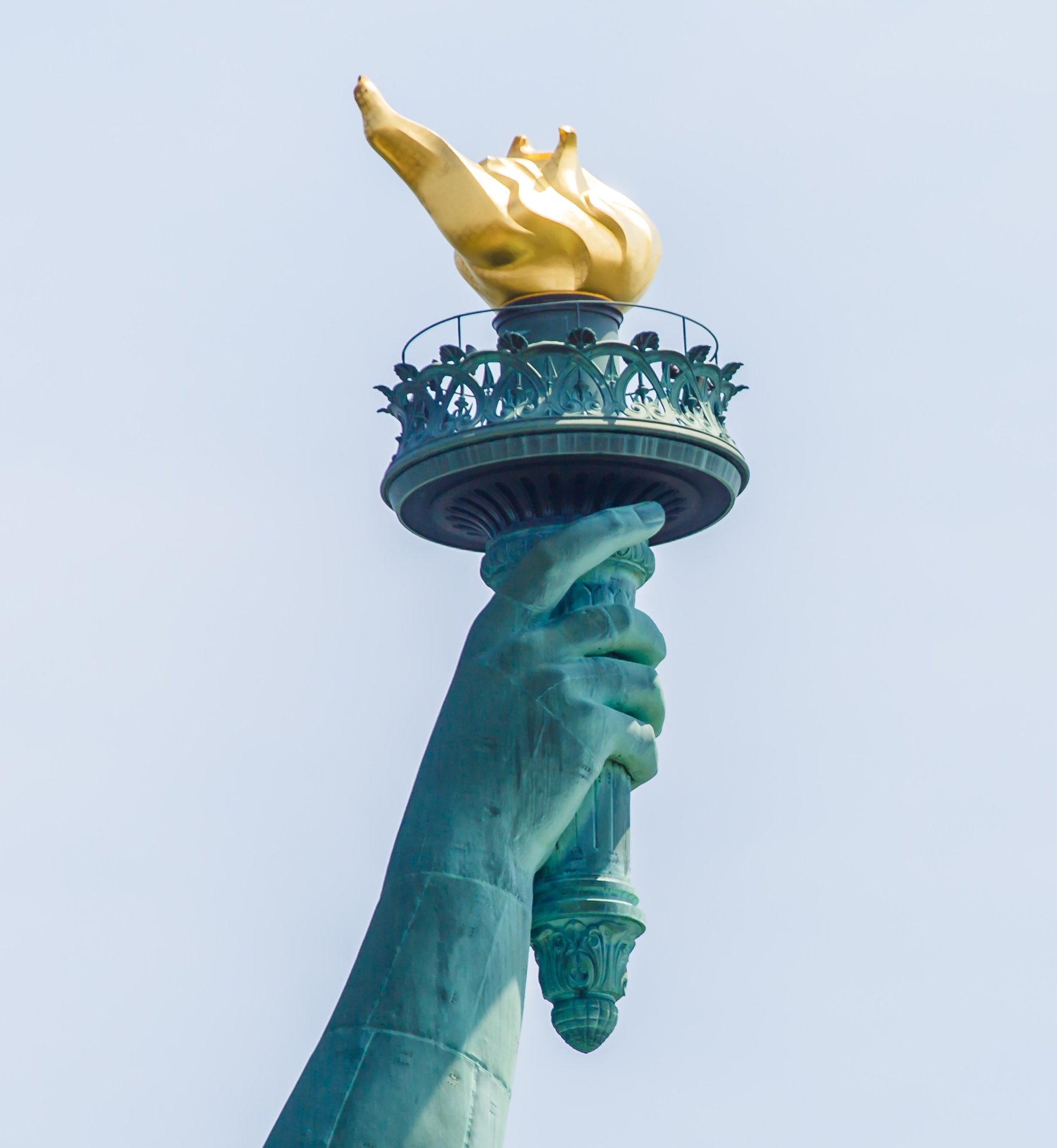 Statue of Liberty torch.iStock-476963948 Statue of Liberty torch.iStock-476963948